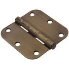 H852806 008236989786 Hillman Group Antique Brass Residential Door Hinge