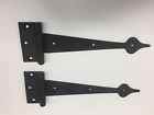0122b Acorn New Black Wrougth Iron Strap Hinge By 052763003705