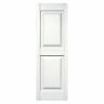 030140031001 Builders Edge Raised Panel Vinyl Shutters