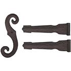 00080192107572 051010006002 Builders Edge Custom Hinge Kit Unit Bag