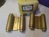070spb4 Parker Vtg Spring Hinges Double Action No Hanging Strip Button
