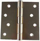 076335873053 Anvil Mark Butt Hinges Square Corner Satin Brass