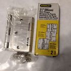 08-1110 Stanley Door Hinges New Lot Of Nickel Plated 0 33923 07978 5