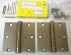 08-2275 Stanley Hardware Lot Of Residential Door Hinges Square 033923330244