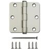 1003-14-sn-p Gatehouse Lot Of Residential Round Corner Door Hinge 680221667994