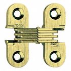100us4pb Soss Concealed Hinge Satin Brass