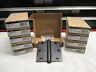 1035.112.i Baldwin Estate Lot Of Ten Oil Rubbed Bronze Square Corner