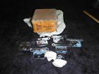 1233 Chr Lawrence Brothers New Vintage Full Surface Chrome Ornamental Hinges