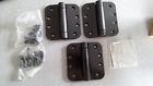 13118 Hager Each Ul Sringe Hinge Black Finish Round Corners
