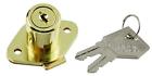1355-645 First Watch Security Polished Brass Home Office Cabinet Drawer Lock