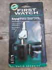 1426 First Watch Keyed Patio Sliding Door Lock Black New