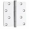 1440260i Baldwin Radius Mortise Hinge Bright Chrome 723079935034