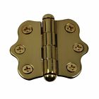 14434 The Renovators Supply Solid Brass Cabinet Hinge Vintage 096962352431