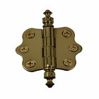 14439 The Renovators Supply Solid Brass Cabinet Hinge Vintage 096962352479