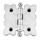 14442 The Renovators Supply Chrome Brass Cabinet Hinge Vintage 096962352509