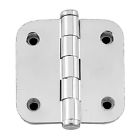 14646 The Renovators Supply Cabinet Hinge Chrome Brass Radius 096962412555