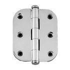 14655 The Renovators Supply Cabinet Hinge Radius Chrome Brass 096962412562
