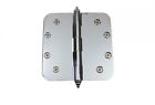 14690 The Renovators Supply Chrome Door Hinge Radius Brass 096962354237