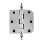 14775 The Renovators Supply Brass Vintage Cabinet Hinge Chrome 096962354787