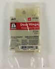 0306992 14990 Everbilt Satin Brass Square Corner Door Hinge 030699149872