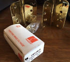 1542-us3 1542-us 3 Hager Two Hinges Solid Brass Nos Free Ship