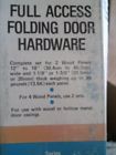 1601 Johnson Hardware Full Access Folding