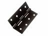 16917 Onestopdiy Pairs Black Butt Hinges Screws 5053988377072