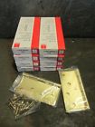 1741r Hager Lot Of Door Hinges Steel With Dull Brass Finish