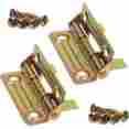 00086073180504 1805ppk2 Johnson Hardware 10 Pk Dull Brass Bi-fold Door Mounting Hinge 2