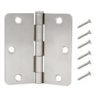 19092 Everbilt Radius Satin Nickel Door Hinge Value Pack 030699190928