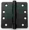 1wba9c Battallion Lot Of 8 Full Mortise Ball Bearing Hinges 4 X4 Black Nib