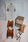2041 Chicago Spring Pair Of Vintage Triplex Double Action Metal Hinges