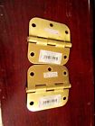 1001-58-db 206741 Gatehouse Nwt Lot Of Polished Solid Brass Hinge 6935080600434