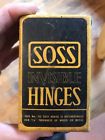 212ssus32 Soss Model Invisible Door Hinges Brass Nib