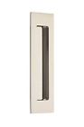 220307us14 Emtek Modern Rectangular Flush Pull Polished Nickel