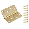 237073 Everbilt Satin Brass Radius Door Hinge 030699206445