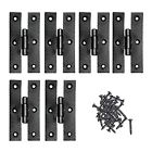 25737 Renovatorssupply Wrought Iron H-hinges 096962413637