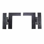 27976 The Renovators Supply Pair Flush Cabinet Hinge Wrought 671839628002