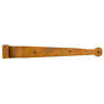 296216 Signature Hardware Harte Offset Iron Hinge Strap In Rust