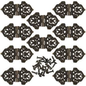 Kb061105kehnyr6o 30 Days 10pcs Wooden Furniture Hinge Door Hinges Brass Jewelry Box Kitchen