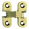 303us4pb Soss Concealed Hinge With Satin Brass Finish Full Mortise Mounting