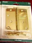 315763 Brainerd Nwt Brass Plated Utility Hinge 022788315763