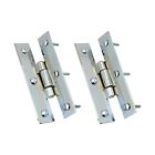 32211 The Renovators Supply Chrome Flush Cabinet Hinge Pack 671839628279
