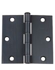 3500-orb Gliderite Square Corner Oil Rubbed Bronze Door Hinges Pack Of
