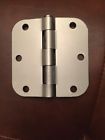 3535sn14 Unbranded Satin Nickel Interior Door Hinges With Corner Radius Screws