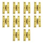 38006 The Renovators Supply Solid Brass Cabinet Hinge Offset 671839626855