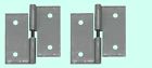 3hug5 Value Take Apart Hinges Pair Steel Finish Full 672550791211