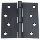4000-orb-1 Gliderite Hardware Inch Steel Door Hinges Square Corners 849376003044