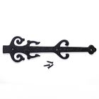 42158 The Renovators Supply Wrought Iron Dummy Hinge Poseidon 671839628552