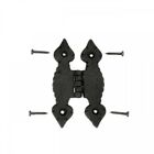 42299 The Renovators Supply Cabinet Hinge Hardware Black Iron 671839630364